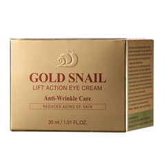 Gold Snail Lift Action Eye Cream/ Cremă de ochi cu efect de lifting (30ml)